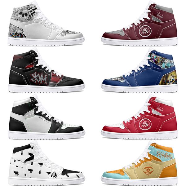 New Customized Shoes 1s winter DIY shoes Basketball Shoes male 1 Women 1 Anime Customized Character Hsome Outdoor Shoes