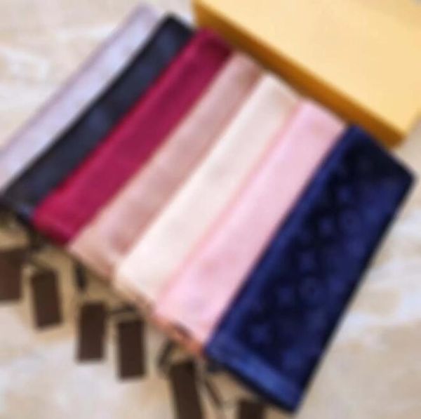 Echarpe Scarf Silks Cotton Blend Women Fashion Silken Scarf Designers