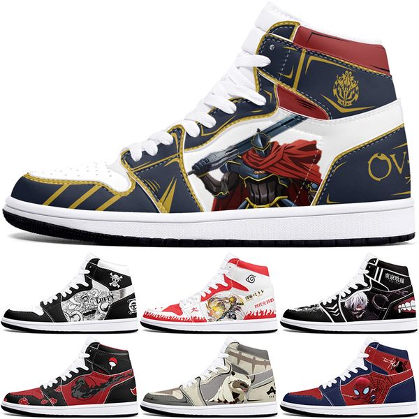 New diy classics customized shoes sports basketball shoes 1s men women antiskid anime fashion customized figure sneakers 369913