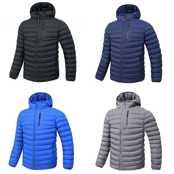 Mens winter jacket designer down jacket woman coat variety of colors warm thick windproof hooded quilted casual fashion simple size M-4XL black down jacket