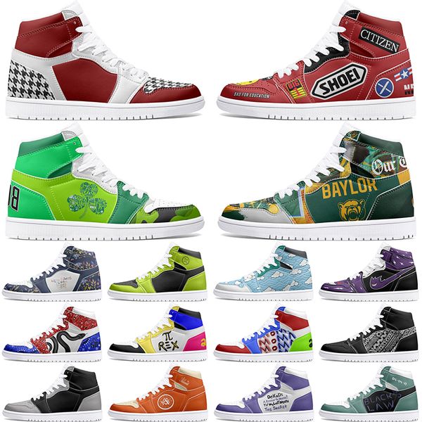 new winter Customized Shoes 1s DIY shoes Basketball Shoes damping Men 1 Women 1 Anime Customized Character Trend Versatile Outdoor Shoes