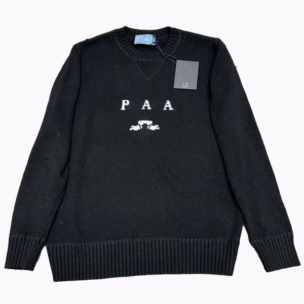 Loose Designer Hoodless Sweatshirts and Hoodie Pra Da Men Women Hoody Pullover Sweatshirts Loose Long Sleeve Jumper Tops Clothing Lovers' Clothes