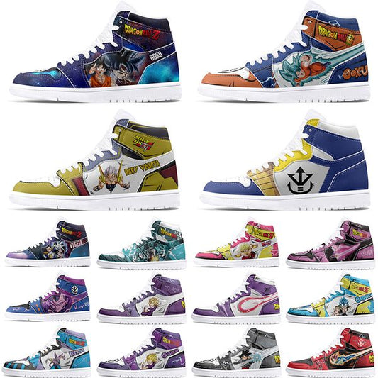 The new Customized Shoes DIY Sports Basketball Shoes male 1 and female 1 Anime Character Customized Personalized Trend Versatile Outdoor Sports Shoes 1s