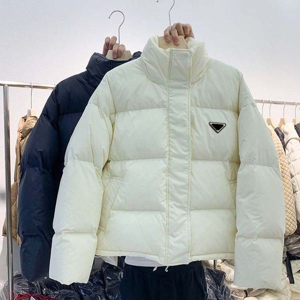 Womens down jacket designer winter outdoor short jacket sleeveless sweater winter thickened cotton jacket windproof and Stand Collar Zipper waterproof jacket