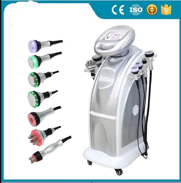 2023 super Multi-function Face Lift 80k Ultrasonic Cavitation 5DCarving Instrument Rf Vacuum Rf Vacuum body shaping Slimming Machine