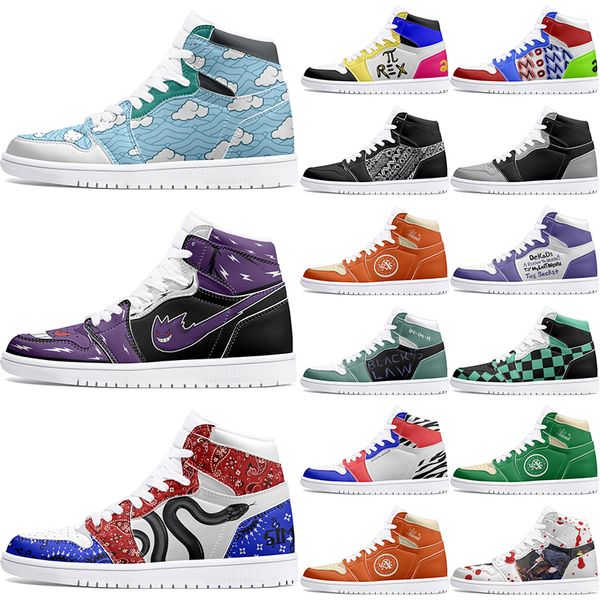new winter Customized Shoes 1s DIY shoes Basketball Shoes damping males 1 females 1 anime customized figure sports shoes Outdoor Shoe