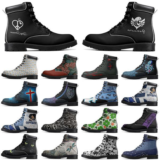 DIY Classic Boots Non-slip autumn winter for sandybrown outdoor Versatile comfortable fashion Elevated Casual Customized Boots 9225