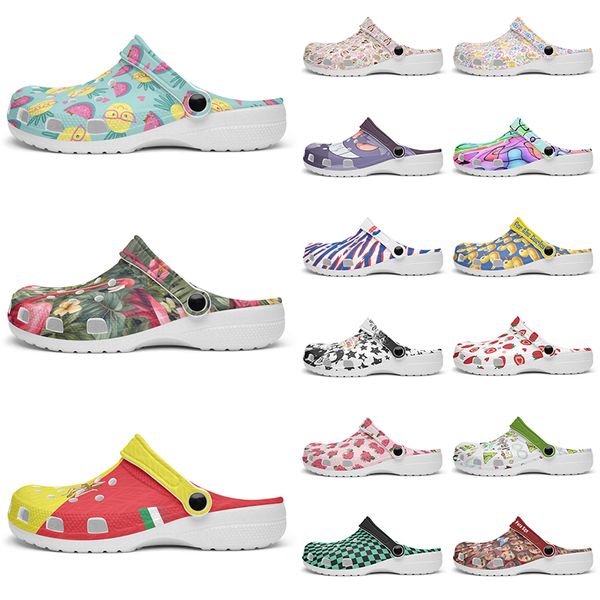 Customized precious exquisite comfortable clean lovely Diy shoes for men and women's indoor slippers 103545