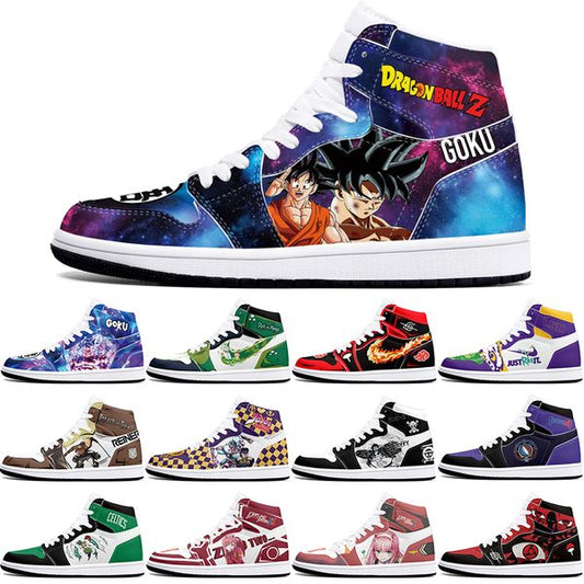 New diy classics hot customized shoes sports basketball shoes 1s men women antiskid anime customized figure sneakers 36-48 308483
