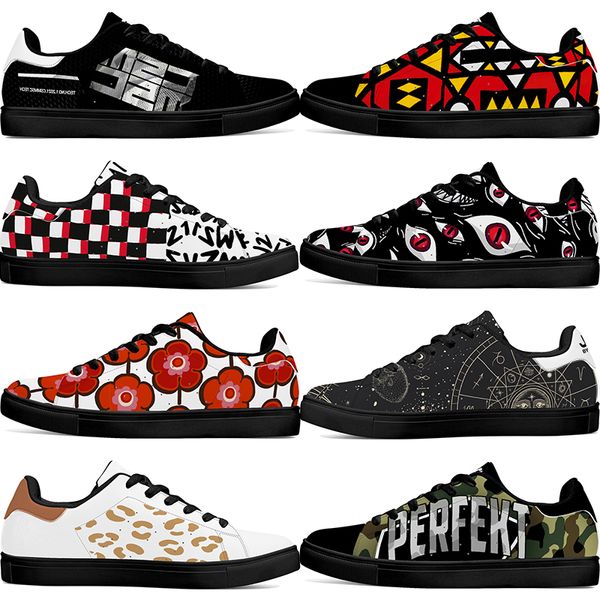Custom shoe Diy Shoes men women Leisure sneaker winter autumn shoes red gray brown boy girl sports outdoor trainers sneakers big size 36-48