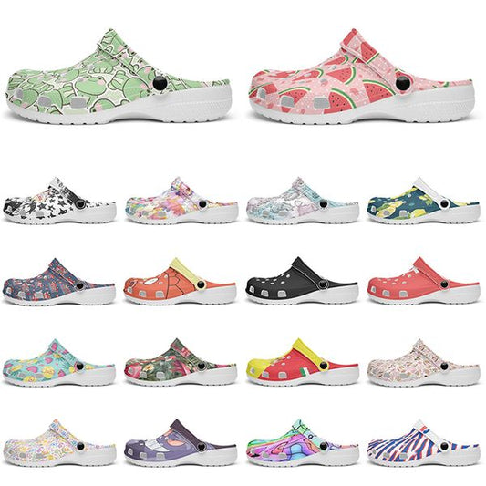 Customized comfortable exquisite fashionable precious beautiful Diy shoes for men and women's indoor slippers 103034