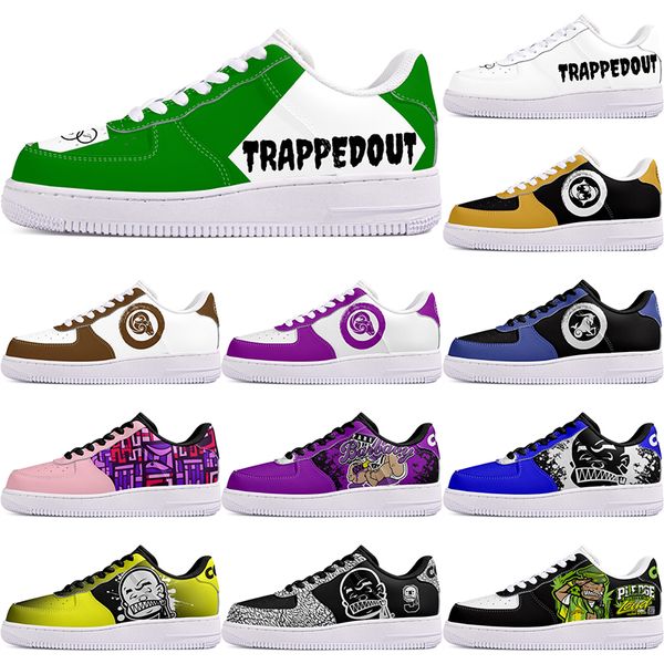 DIY shoes precious autumn mens Leisure shoes one for precious men women casualplatform sneakers Classic cartoon graffiti trainers comfortable sports 55193
