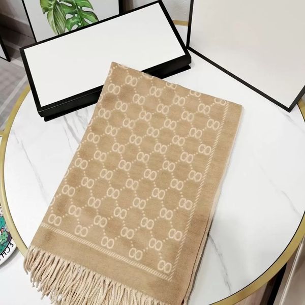 Quality Women High Echarpe Scarf Cashmere Scarf Full Letter Printed Scarfs Designer Soft Touc echarpe designer scarf s